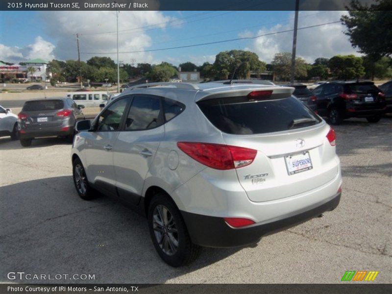 Diamond Silver / Black 2015 Hyundai Tucson SE