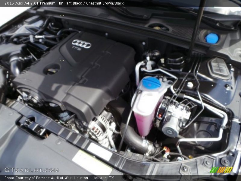 Brilliant Black / Chestnut Brown/Black 2015 Audi A4 2.0T Premium