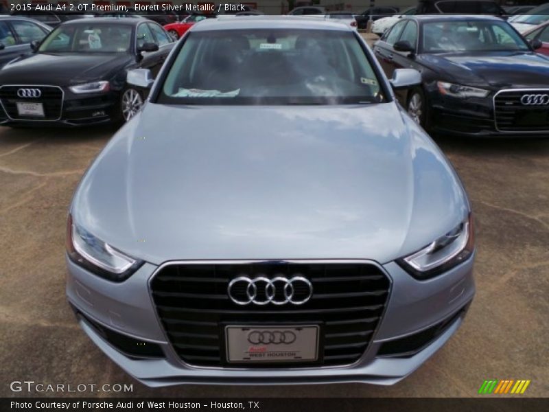 Florett Silver Metallic / Black 2015 Audi A4 2.0T Premium