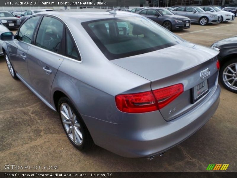 Florett Silver Metallic / Black 2015 Audi A4 2.0T Premium