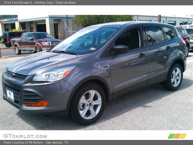 Sterling Gray / Charcoal Black 2014 Ford Escape S