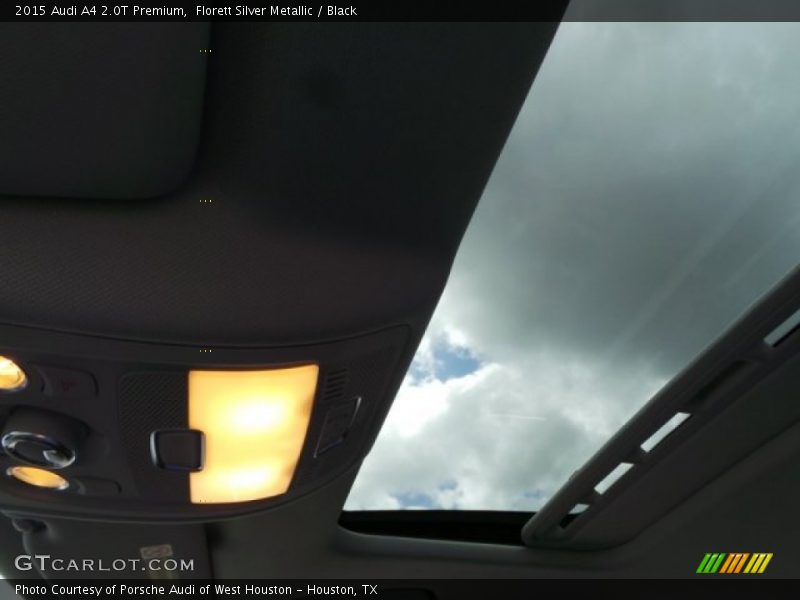 Florett Silver Metallic / Black 2015 Audi A4 2.0T Premium