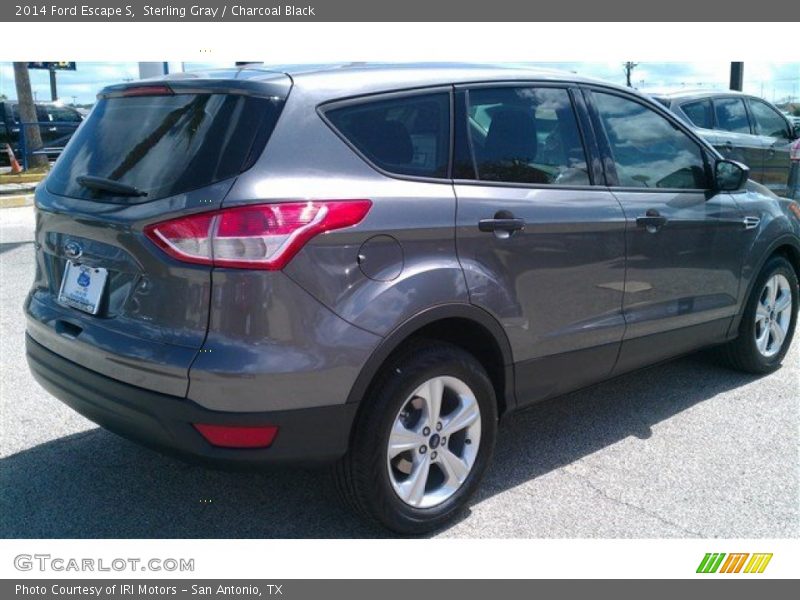 Sterling Gray / Charcoal Black 2014 Ford Escape S