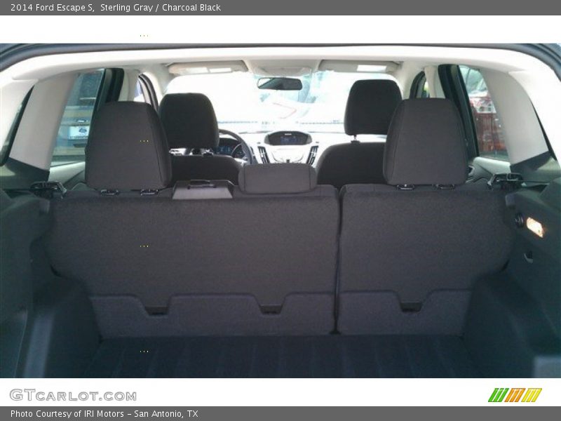 Sterling Gray / Charcoal Black 2014 Ford Escape S
