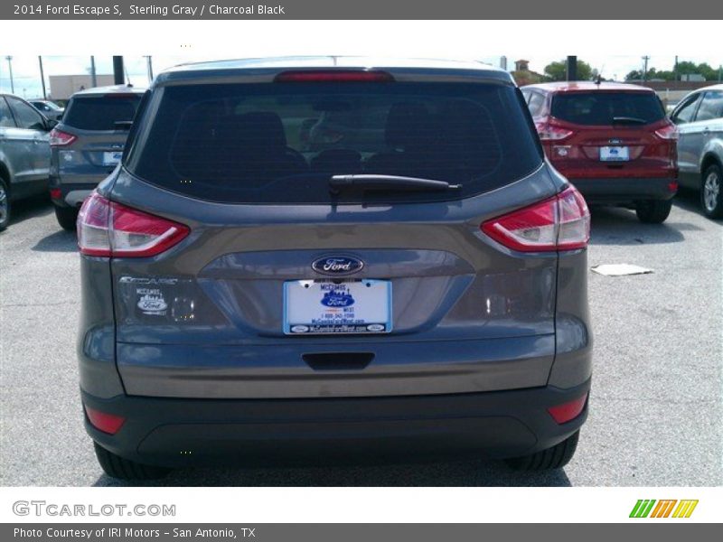 Sterling Gray / Charcoal Black 2014 Ford Escape S