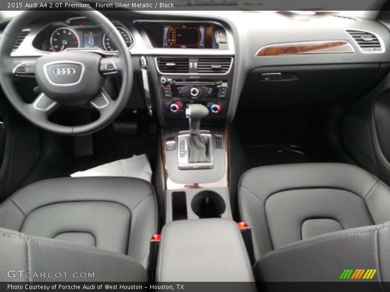 Florett Silver Metallic / Black 2015 Audi A4 2.0T Premium