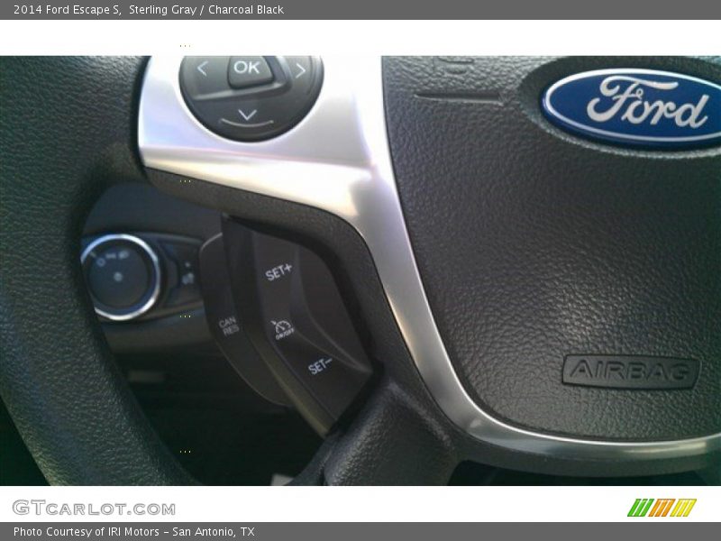 Sterling Gray / Charcoal Black 2014 Ford Escape S