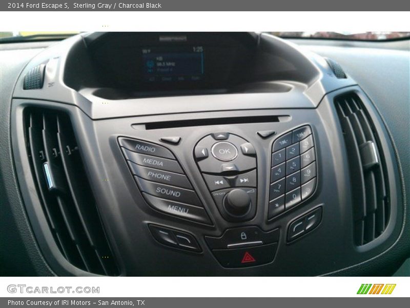 Sterling Gray / Charcoal Black 2014 Ford Escape S