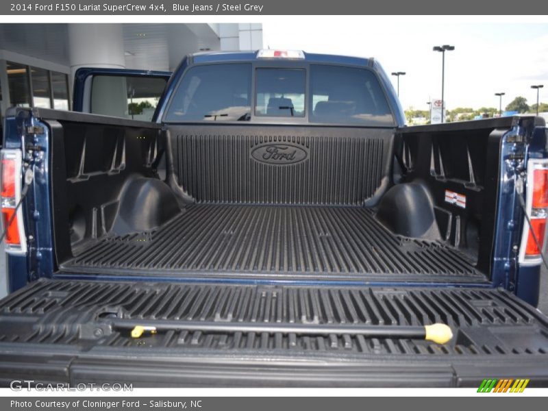 Blue Jeans / Steel Grey 2014 Ford F150 Lariat SuperCrew 4x4