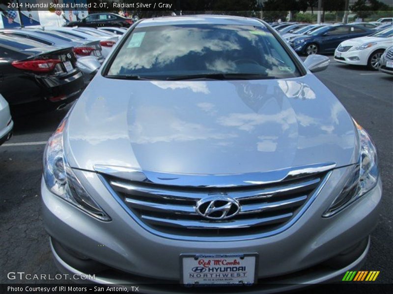 Radiant Silver / Gray 2014 Hyundai Sonata Limited 2.0T