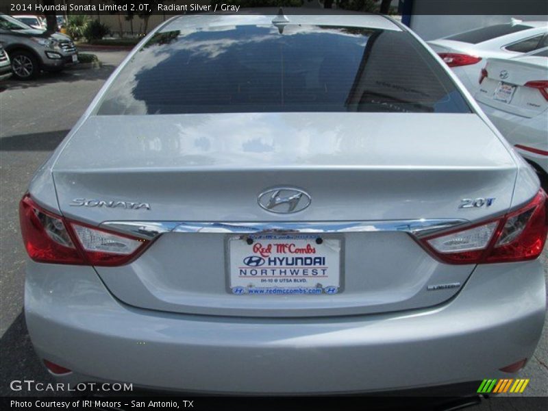 Radiant Silver / Gray 2014 Hyundai Sonata Limited 2.0T