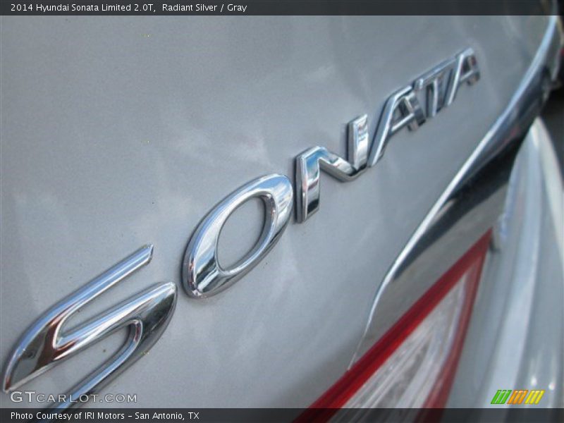 Radiant Silver / Gray 2014 Hyundai Sonata Limited 2.0T