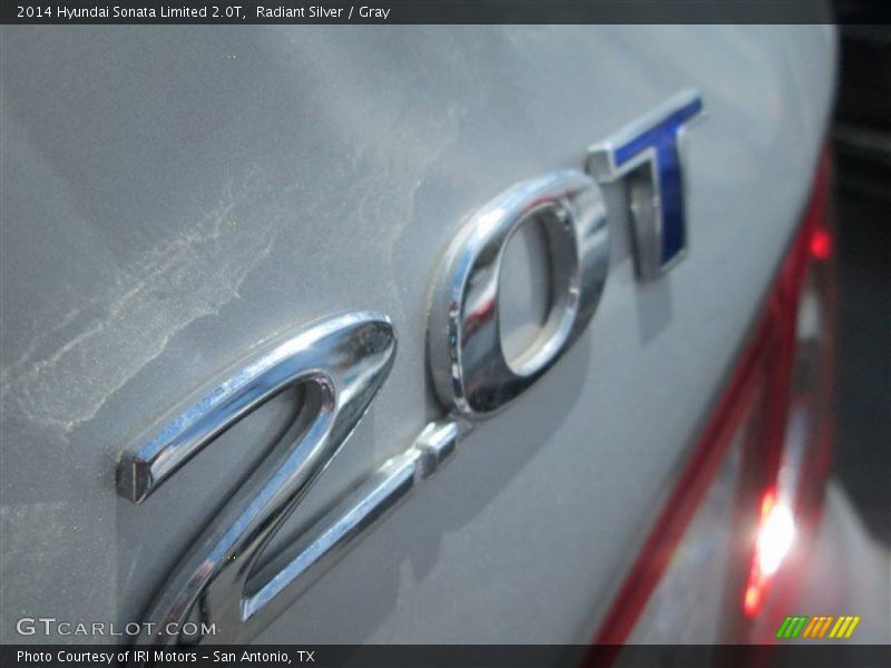 Radiant Silver / Gray 2014 Hyundai Sonata Limited 2.0T