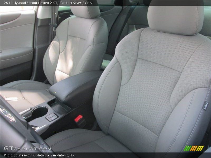Radiant Silver / Gray 2014 Hyundai Sonata Limited 2.0T
