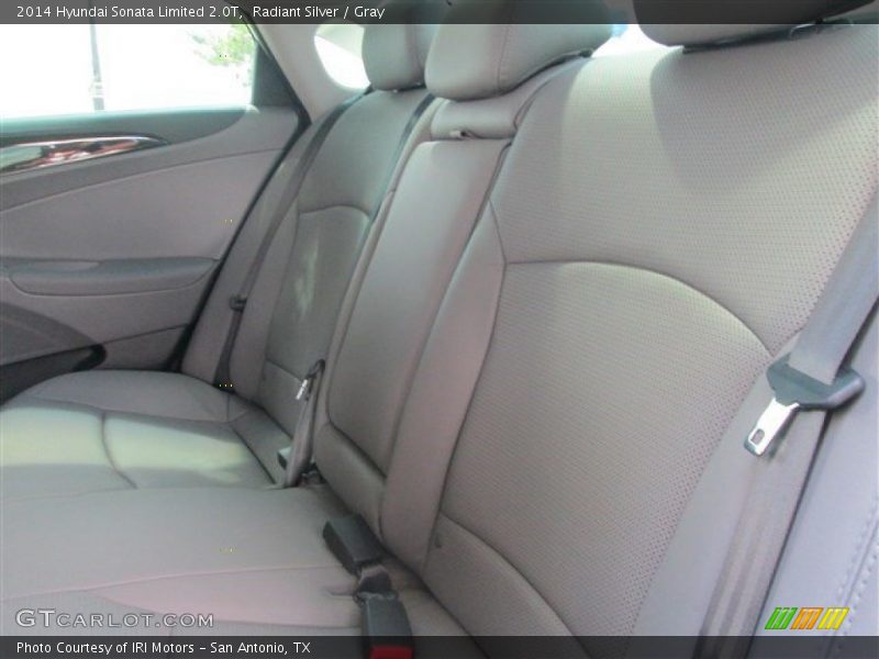 Radiant Silver / Gray 2014 Hyundai Sonata Limited 2.0T