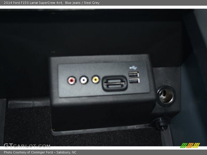 Blue Jeans / Steel Grey 2014 Ford F150 Lariat SuperCrew 4x4