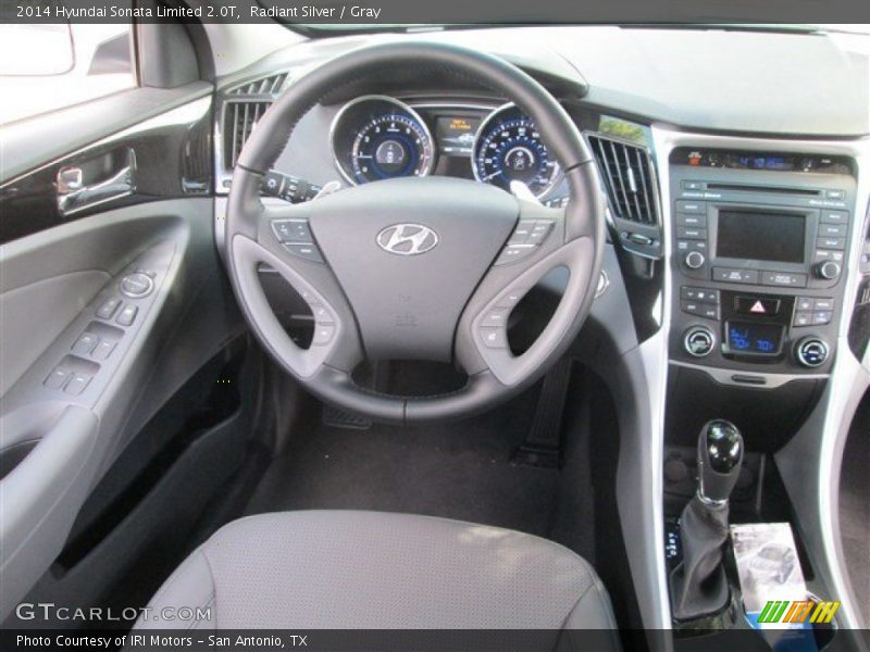 Radiant Silver / Gray 2014 Hyundai Sonata Limited 2.0T