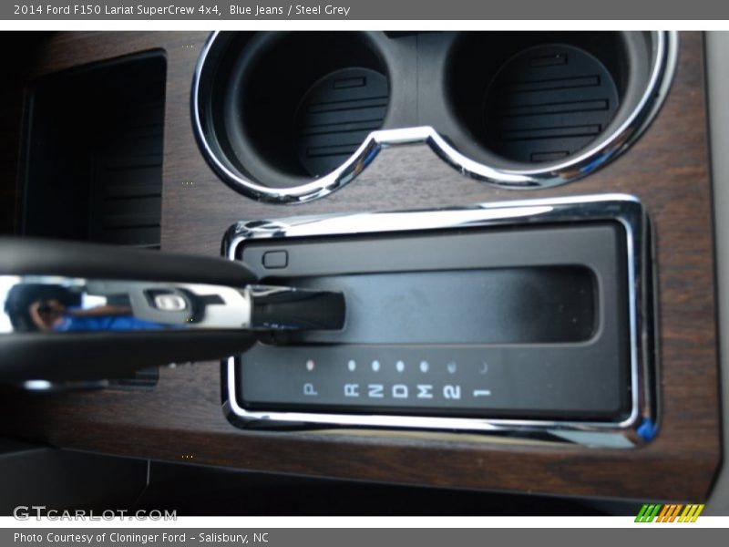 Blue Jeans / Steel Grey 2014 Ford F150 Lariat SuperCrew 4x4