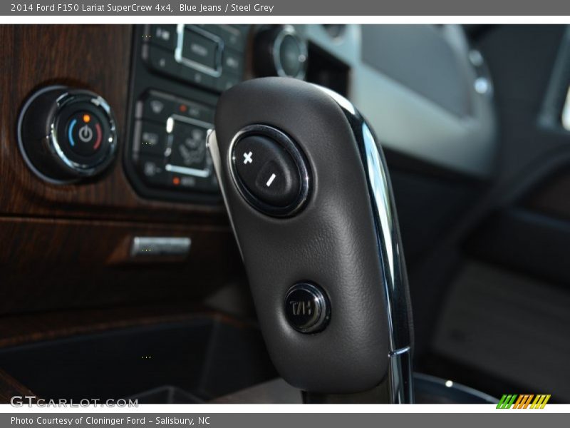 Blue Jeans / Steel Grey 2014 Ford F150 Lariat SuperCrew 4x4