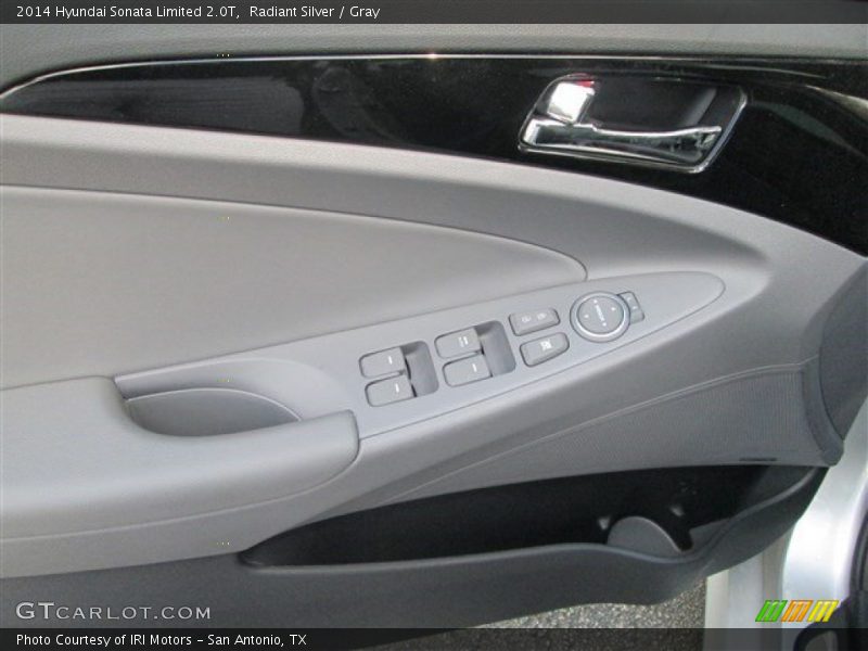 Radiant Silver / Gray 2014 Hyundai Sonata Limited 2.0T