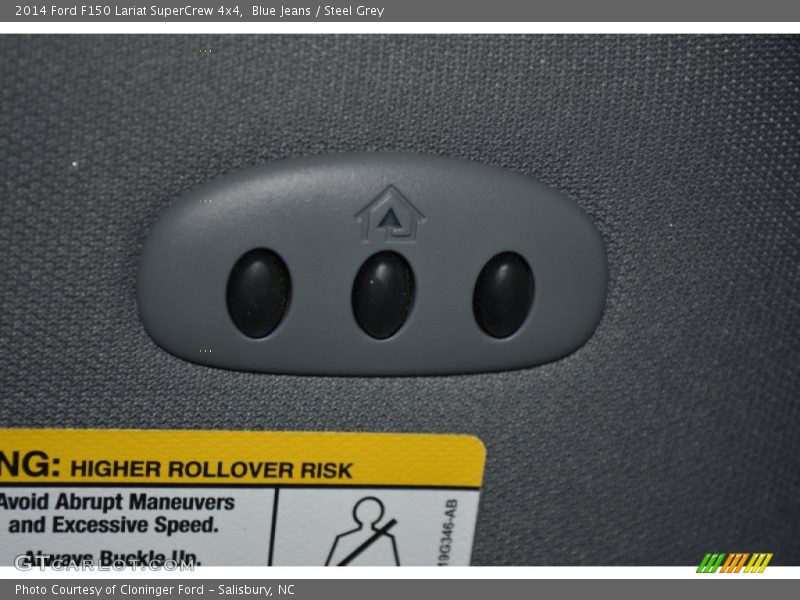 Blue Jeans / Steel Grey 2014 Ford F150 Lariat SuperCrew 4x4