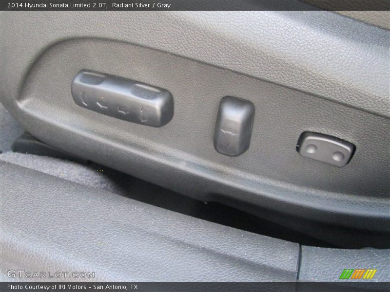 Radiant Silver / Gray 2014 Hyundai Sonata Limited 2.0T