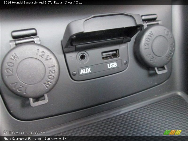 Radiant Silver / Gray 2014 Hyundai Sonata Limited 2.0T