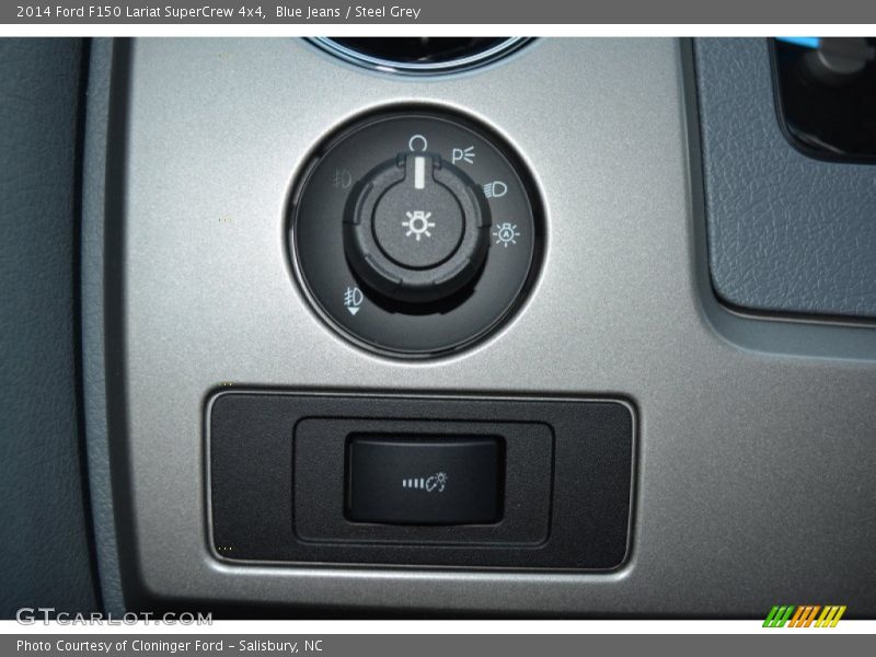 Blue Jeans / Steel Grey 2014 Ford F150 Lariat SuperCrew 4x4