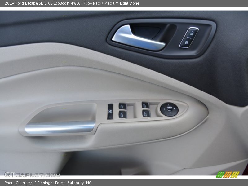 Ruby Red / Medium Light Stone 2014 Ford Escape SE 1.6L EcoBoost 4WD