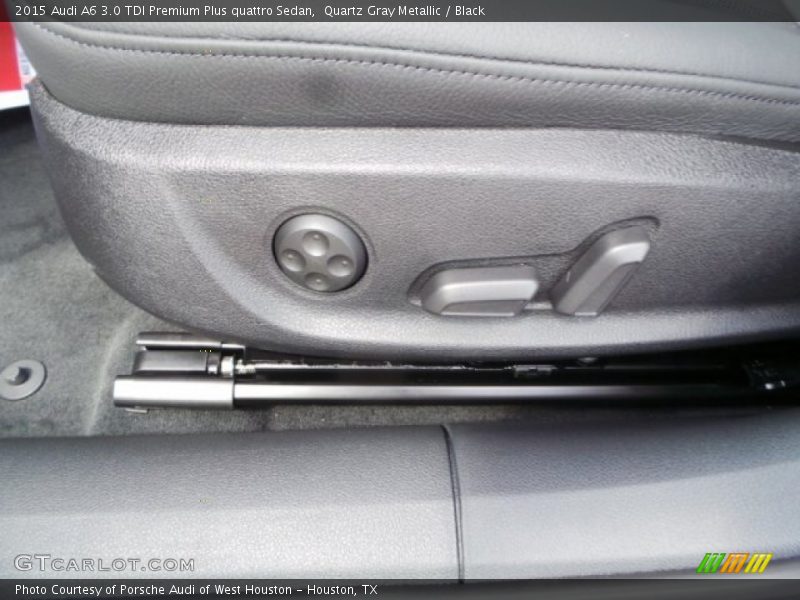 Quartz Gray Metallic / Black 2015 Audi A6 3.0 TDI Premium Plus quattro Sedan
