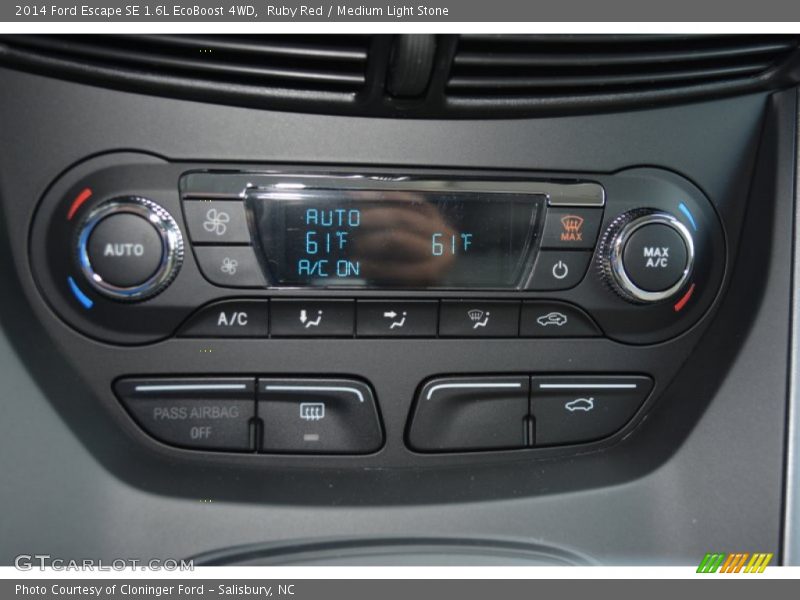 Ruby Red / Medium Light Stone 2014 Ford Escape SE 1.6L EcoBoost 4WD
