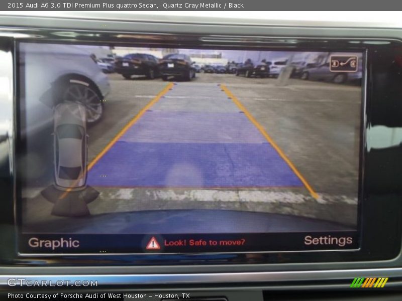 Quartz Gray Metallic / Black 2015 Audi A6 3.0 TDI Premium Plus quattro Sedan