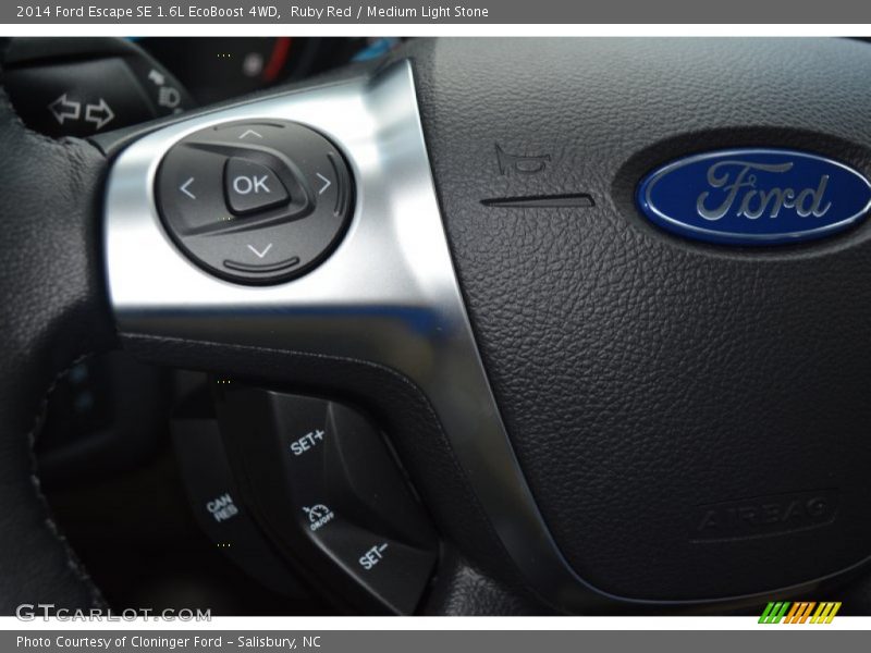 Ruby Red / Medium Light Stone 2014 Ford Escape SE 1.6L EcoBoost 4WD