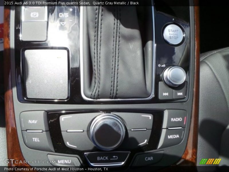 Quartz Gray Metallic / Black 2015 Audi A6 3.0 TDI Premium Plus quattro Sedan