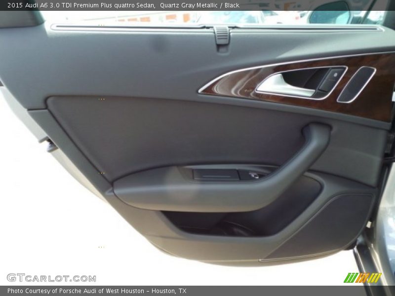 Quartz Gray Metallic / Black 2015 Audi A6 3.0 TDI Premium Plus quattro Sedan