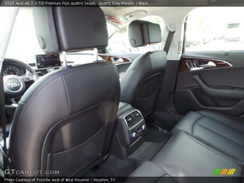 Quartz Gray Metallic / Black 2015 Audi A6 3.0 TDI Premium Plus quattro Sedan