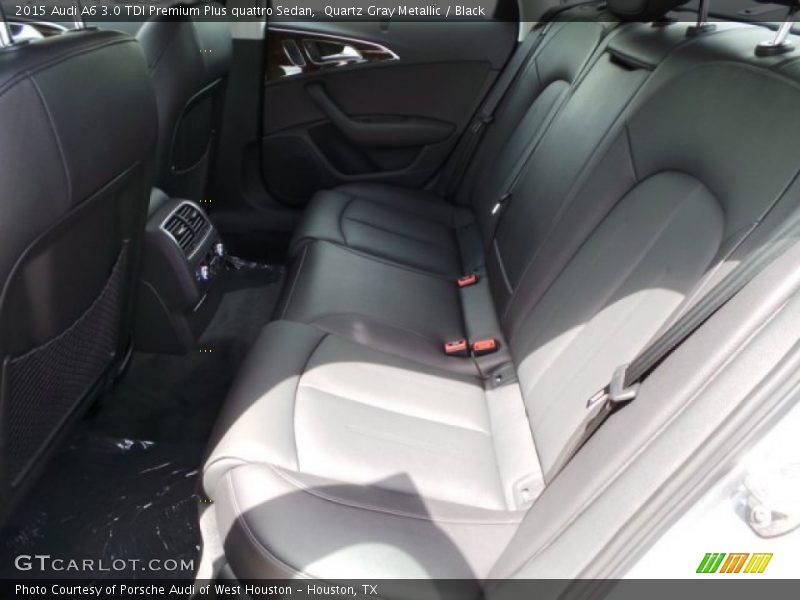 Quartz Gray Metallic / Black 2015 Audi A6 3.0 TDI Premium Plus quattro Sedan