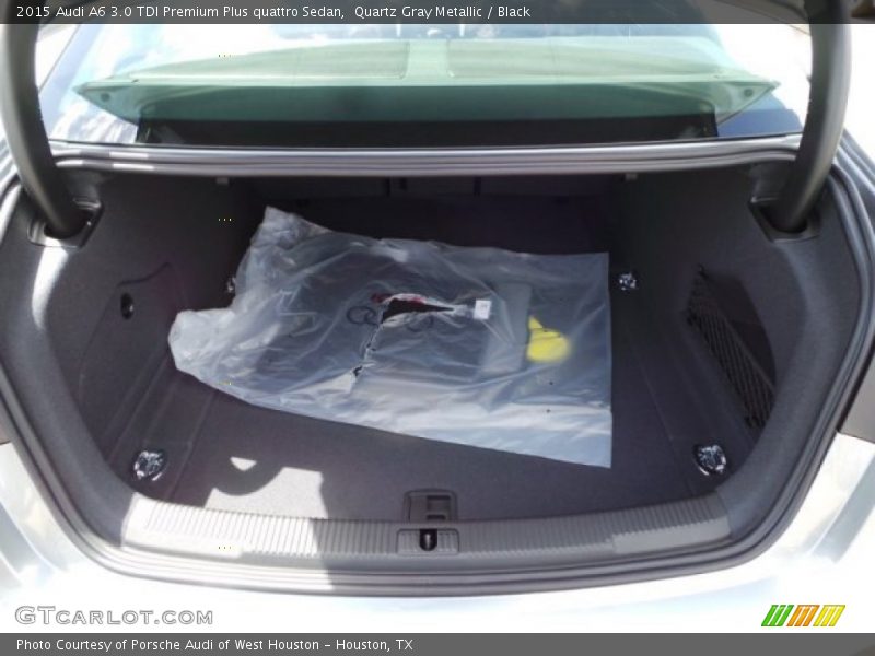 Quartz Gray Metallic / Black 2015 Audi A6 3.0 TDI Premium Plus quattro Sedan