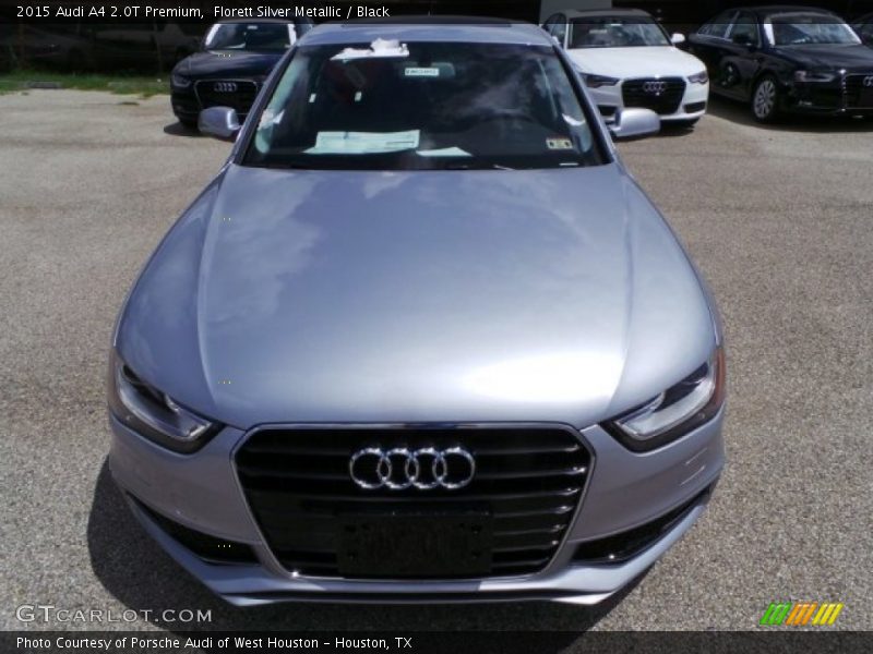 Florett Silver Metallic / Black 2015 Audi A4 2.0T Premium