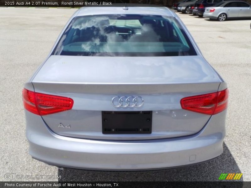 Florett Silver Metallic / Black 2015 Audi A4 2.0T Premium