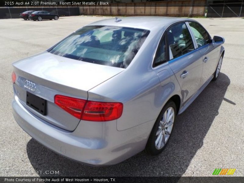 Florett Silver Metallic / Black 2015 Audi A4 2.0T Premium
