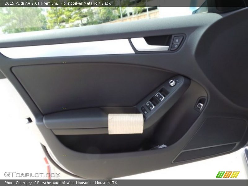 Florett Silver Metallic / Black 2015 Audi A4 2.0T Premium