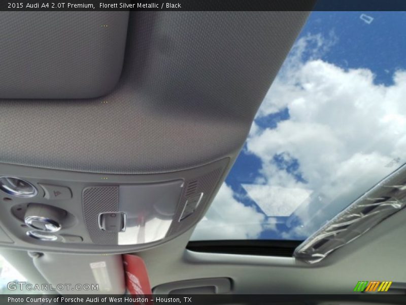 Florett Silver Metallic / Black 2015 Audi A4 2.0T Premium