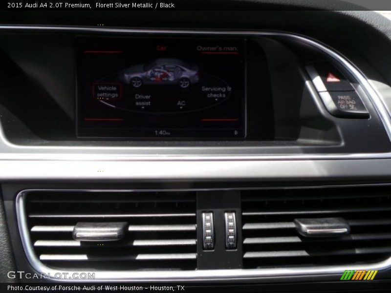 Florett Silver Metallic / Black 2015 Audi A4 2.0T Premium