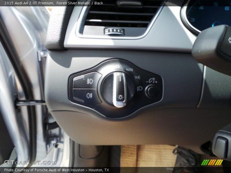 Florett Silver Metallic / Black 2015 Audi A4 2.0T Premium