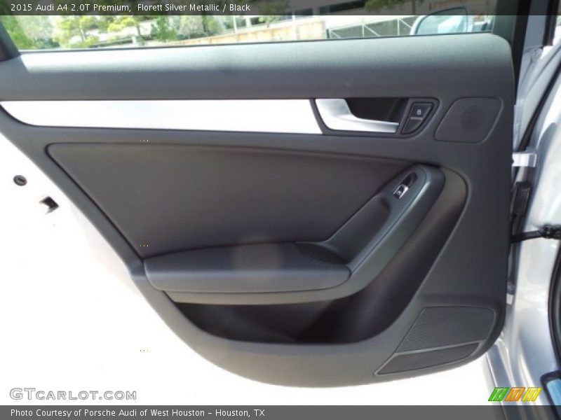 Florett Silver Metallic / Black 2015 Audi A4 2.0T Premium