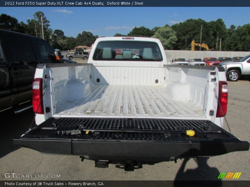 Oxford White / Steel 2012 Ford F350 Super Duty XLT Crew Cab 4x4 Dually