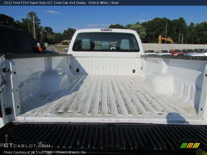 Oxford White / Steel 2012 Ford F350 Super Duty XLT Crew Cab 4x4 Dually