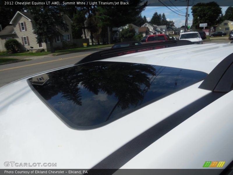 Summit White / Light Titanium/Jet Black 2012 Chevrolet Equinox LT AWD