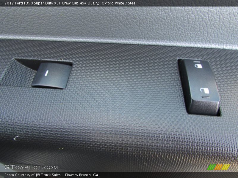 Oxford White / Steel 2012 Ford F350 Super Duty XLT Crew Cab 4x4 Dually